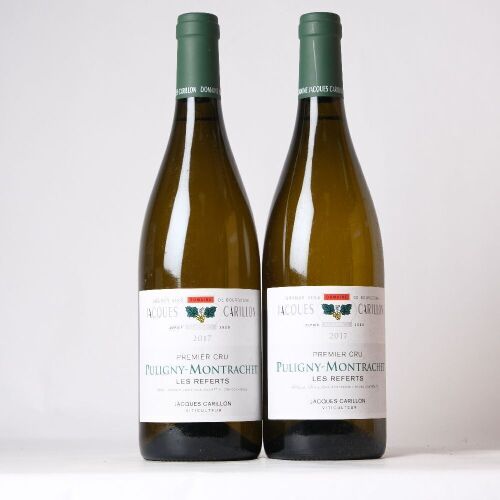 (2) 2017 Domaine Jacques Carillon Puligny Montrachet 1er Cru Les Referts, Cote de Beaune