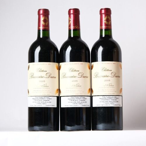 (3) 2005 Chateau Branaire Ducru 2eme Cru Classe, St Julien