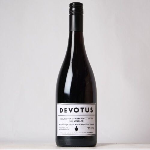 (1) 2022 Devotus Single Vineyard Pinot Noir, Martinborough