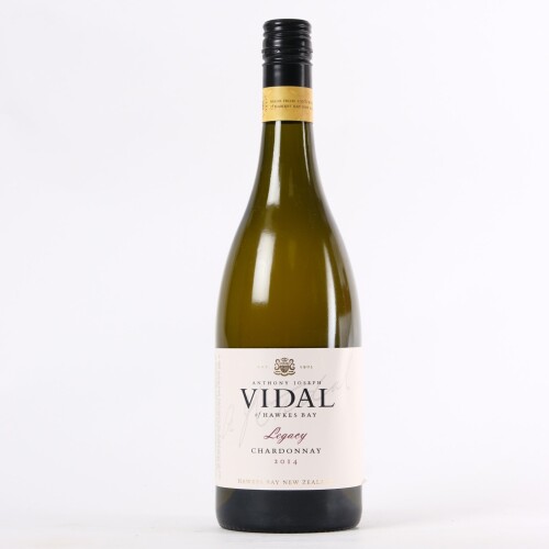 (1) 2014 Vidal Estate Legacy Chardonnay, Hawkes Bay