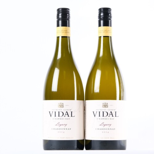 (2) 2014 Vidal Estate Legacy Chardonnay, Hawkes Bay