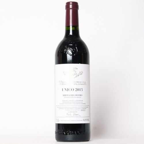 (1) 2013 Bodegas Vega-Sicilia Ribera del Duero Unico, Ribera del Duero