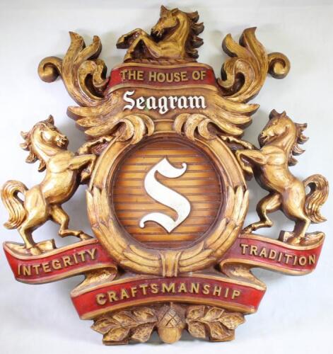 (1) Seagrams display