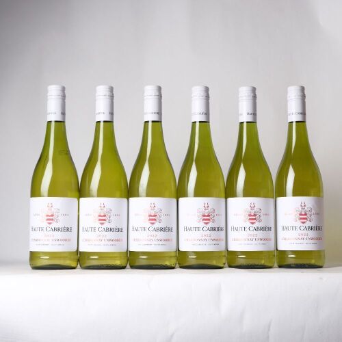 (6) 2022 Haute Cabriere Unwooded Chardonnay, South Africa