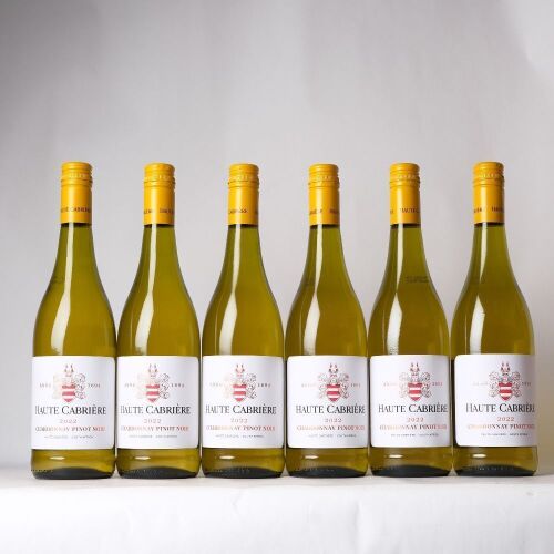 (6) 2022 Haute Cabriere Chardonnay/Pinot Noir, South Africa