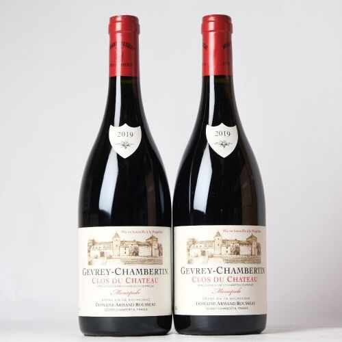 (2) 2019 Domaine Armand Rousseau Pere et Fils Gevrey-Chambertin Clos du Chateau, Cote de Nuits