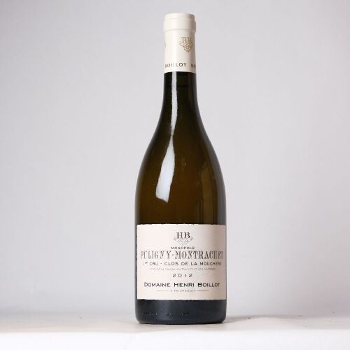 (1) 2012 Domaine Henri Boillot Puligny Montrachet 1er Cru Clos de la Mouchere Monopole, Cote de Beaune