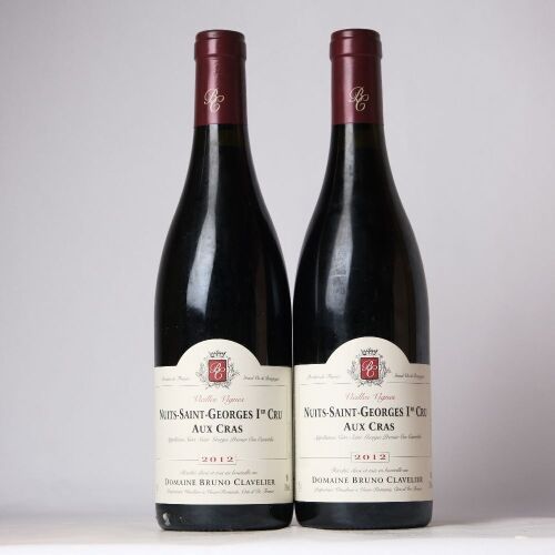 (2) 2012 Domaine Bruno Clavelier Nuits St Georges 1er Cru Aux Cras, Cote de Nuits