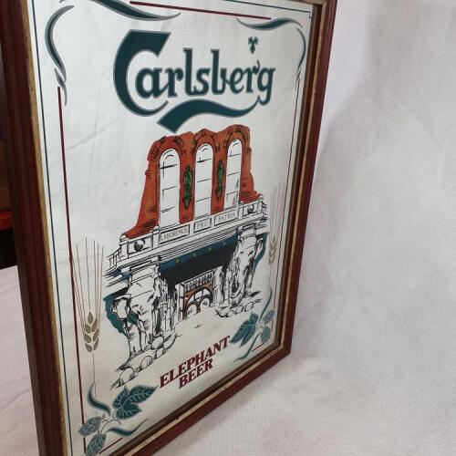Carlsberg Elephant Beer mirror