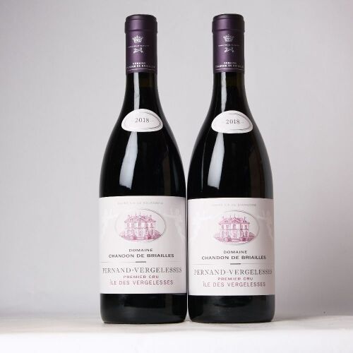 (2) 2018 Domaine Chandon de Briailles Pernand-Vergelesses 1er Cru Ile de Vergelesses, Cote de Beaune