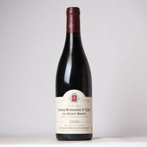 (1) 2008 Domaine Bruno Clavelier Vosne Romanee 1er Cru Les Beaux Monts Vieilles Vignes, Cote de Nuits