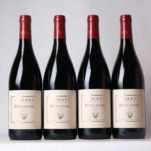 (4) 2019 Te Mata Estate Bullnose Syrah, Hawkes Bay