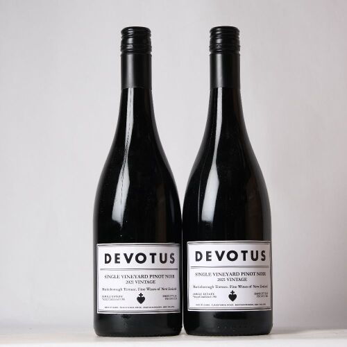 (2) 2021 Devotus Single Vineyard Pinot Noir, Martinborough