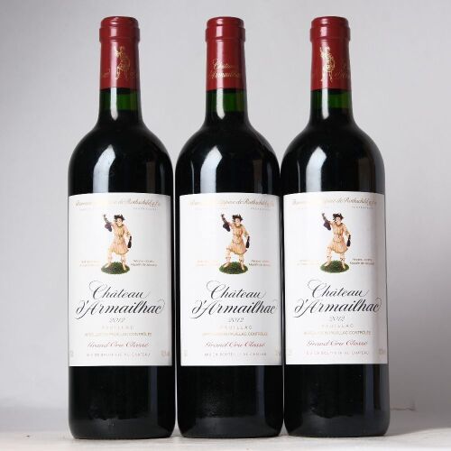 (3) 2012 Chateau d'Armailhac 4eme Cru Classe, Pauillac