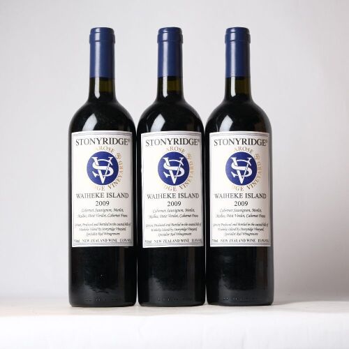 (3) 2009 Stonyridge Vineyard Larose, Waiheke