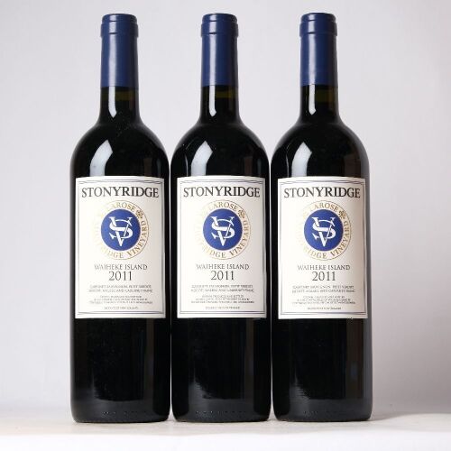 (3) 2011 Stonyridge Vineyard Larose, Waiheke