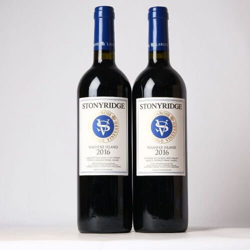 (2) 2016 Stonyridge Vineyard Larose, Waiheke