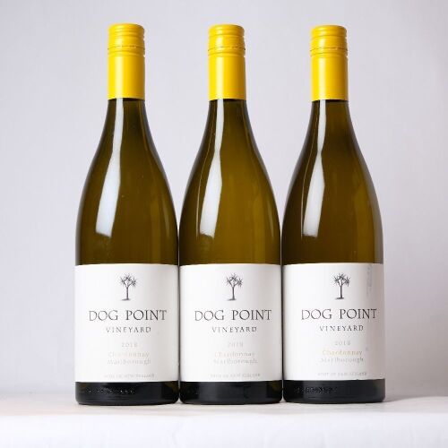 (3) 2018 Dog Point Chardonnay, Marlborough