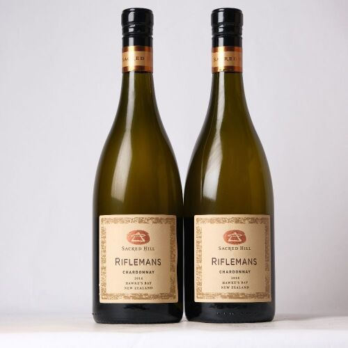(2) 2014 Sacred Hill Riflemans Chardonnay, Hawkes Bay