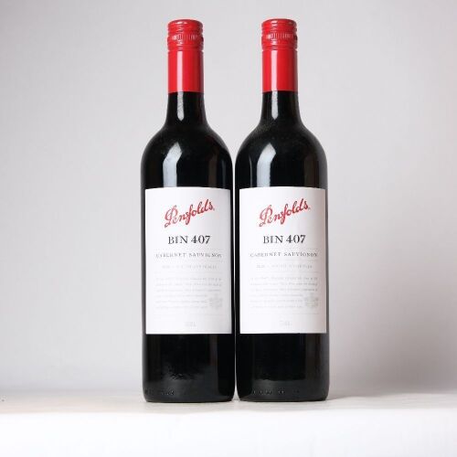 (2) 2006 Penfolds Bin 407 Cabernet Sauvignon, South Australia