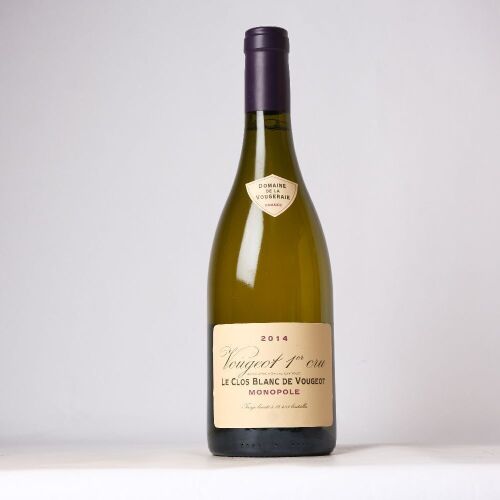 (1) 2014 Domaine de la Vougeraie Vougeot 1er Cru Clos Blanc, Cote de Nuits