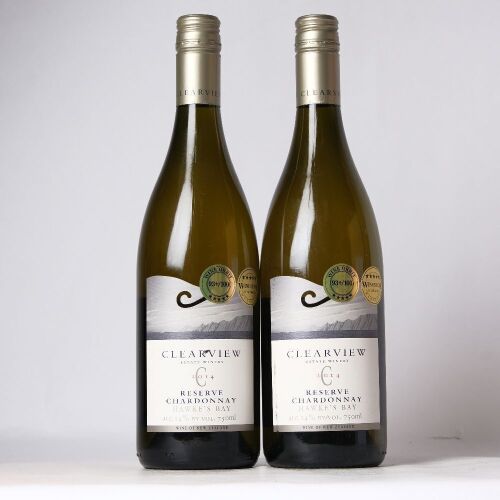 (2) 2014 Clearview Estate Reserve Chardonnay, Hawkes Bay