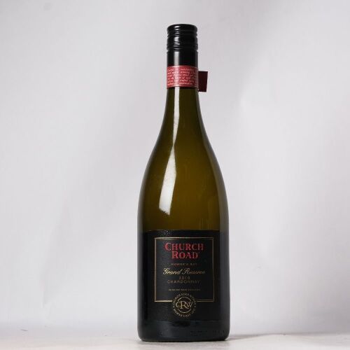 (1) 2018 Church Road Grand Reserve Chardonnay, Hawkes Bay