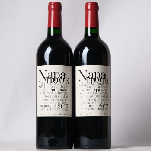 (2) 2017 Dominus Estate Napanook, Napa USA