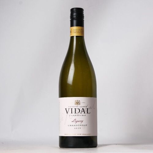 (1) 2018 Vidal Legacy Chardonnay, Hawkes Bay