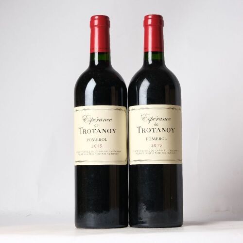 (2) 2015 Esperance de Trotanoy, Pomerol