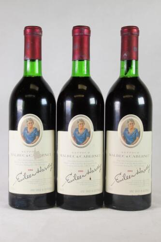 (3) 1981 Hardy's Eileen Hardy Malbec/Cabernet Sauvignon , Keppoch SA