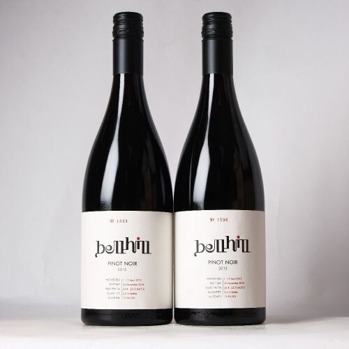 (2) 2015 Bell Hill Pinot Noir, Waikari