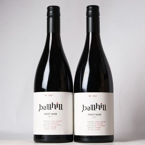 (2) 2017 Bell Hill Pinot Noir, Waikari