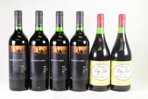 Six bottles of Australian Shiraz in one lot