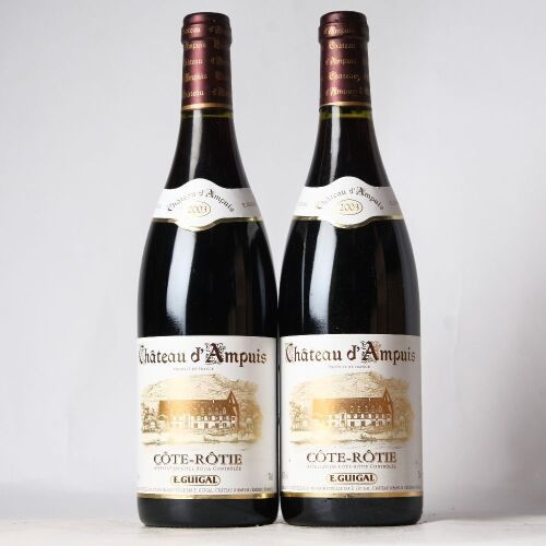 (2) 2003 E. Guigal Chateau d'Ampuis Cote Rotie