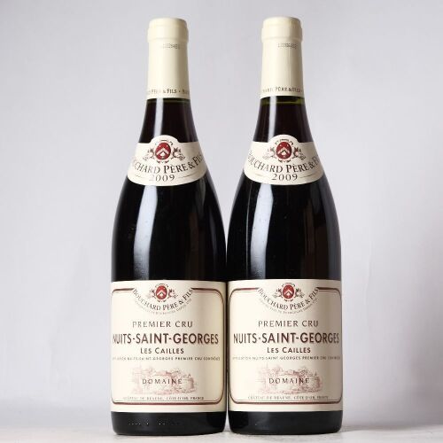 (2) 2009 Bouchard Pere & Fils Les Cailles Nuits St Georges 1er Cru, Cote de Nuits