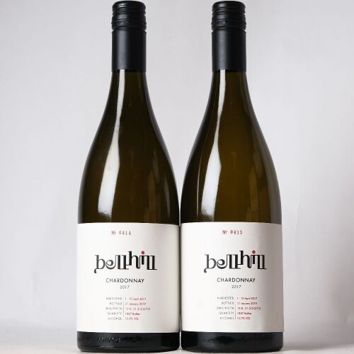 (2) 2017 Bell Hill Chardonnay, Waikari