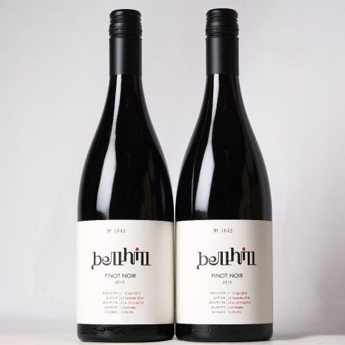 (2) 2015 Bell Hill Pinot Noir, Waikari