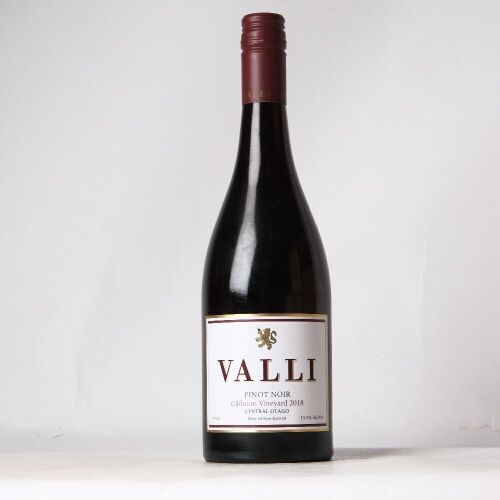 (1) 2018 Valli Pinot Noir, Gibbston