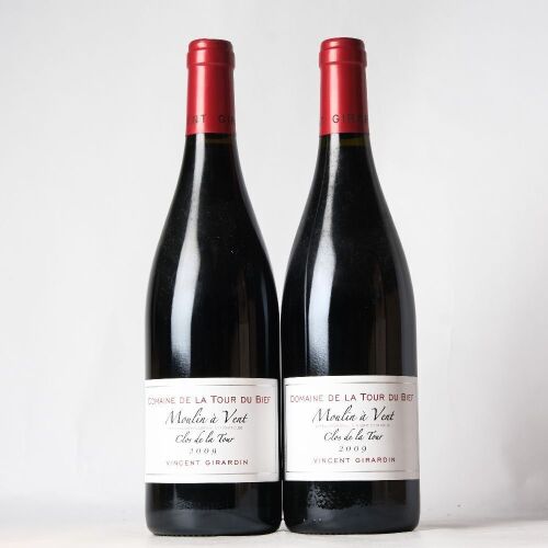 (2) 2009 Domaine de la Tour Clos de la Tour Moulin a Vent Tour de Bief, Beaujolais