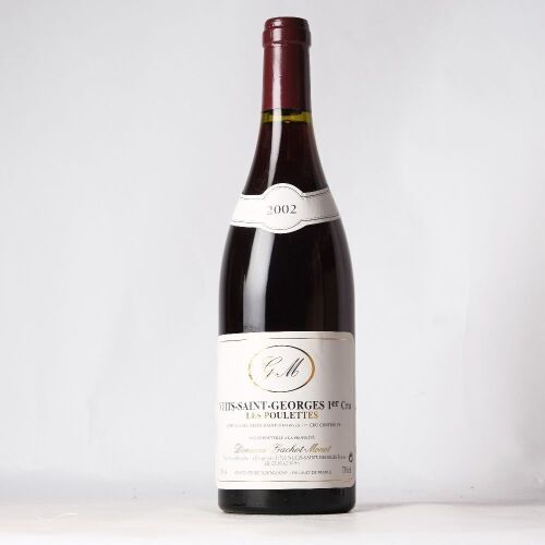 (1) 2002 Domaine Gachot-Monot Nuits St. Georges Les Poulettes 1er Cru, Cote de Nuits