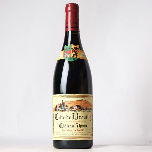 (1) 2010 Chateau Thivin Cote de Brouilly Les Griottes de Brulhi&eacute;, Beaujolais