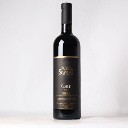 (1) 2007 Paolo Scavino Barolo Cannubi, Piedmont
