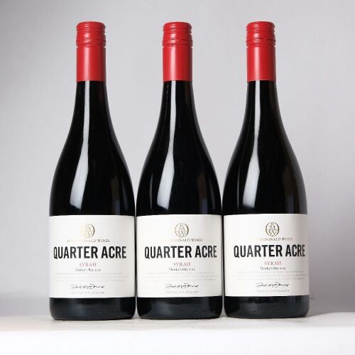 (3) 2015 Quarter Acre Syrah, Hawkes Bay