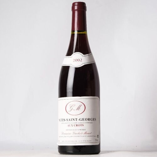 (1) 2002 Domaine Gachot-Monot Nuits St. Georges Aux Crots, Cote de Nuits