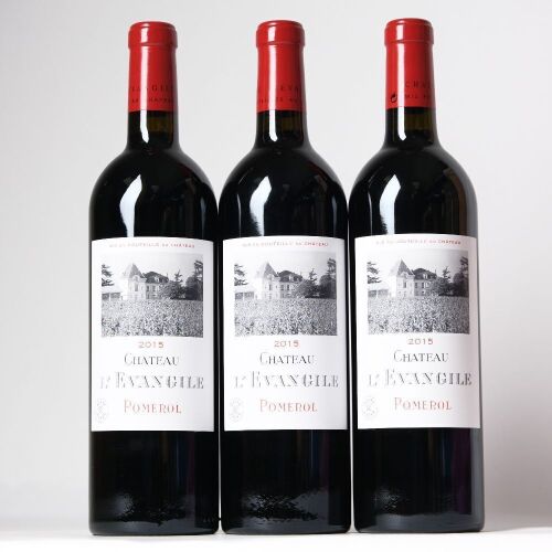(3) 2015 Chateau L'Evangile, Pomerol