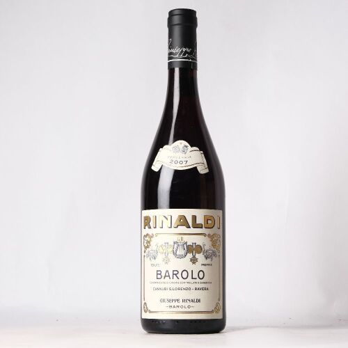(1) 2007 Giuseppe Rinaldi Barolo Cannubi Cannubi San Lorenzo-Ravera, Piedmont