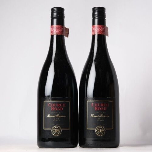 (2) 2016 Church Road Grand Reserve Syrah, Hawkes Bay