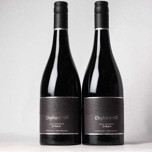 (2) 2017 Elephant Hill Reserve Syrah, Hawkes Bay