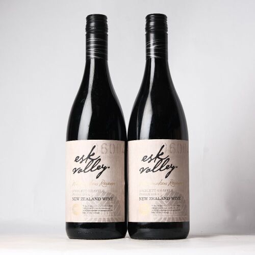(2) 2014 Esk Valley Winemakers Reserve Syrah, Hawkes Bay